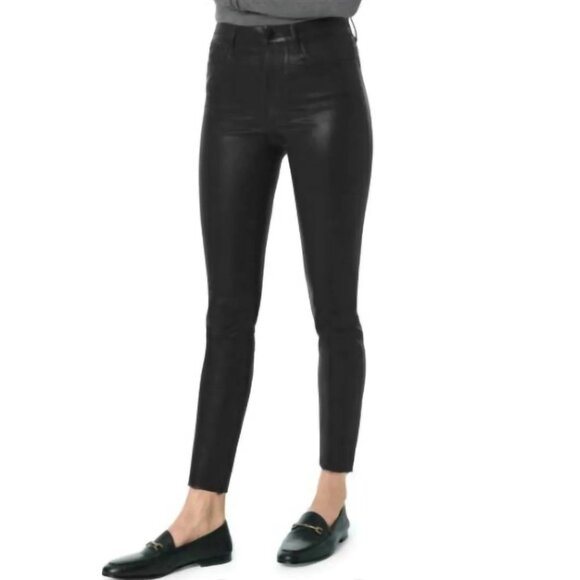 JOE's jeans The Charlie Coated High-Rise Skinny Jeans In Black size 27 NEW - Picture 1 of 9